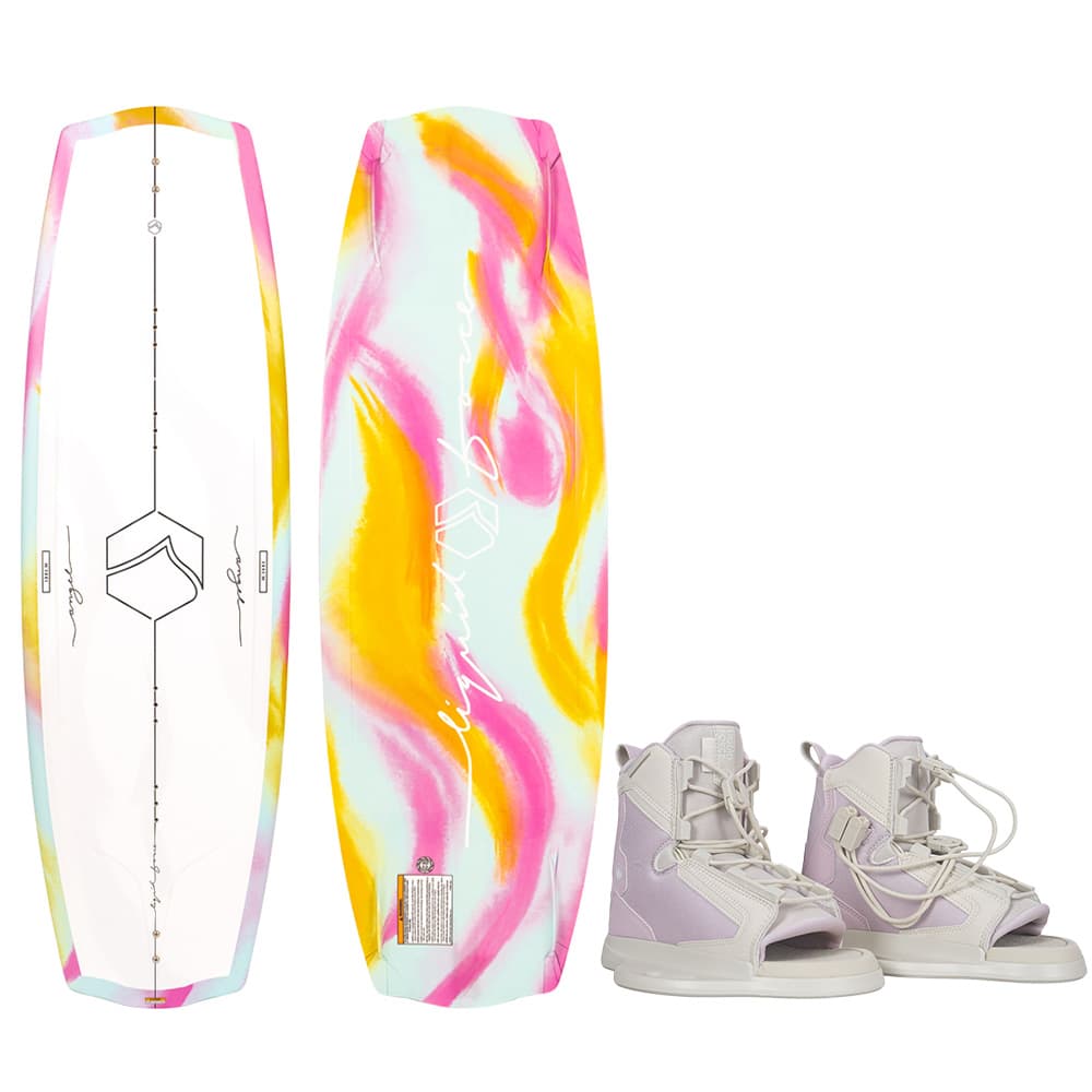 Photo of Liquid Force Women's Angel Wakeboard with Plush 6R Bindings by Liquid Force
