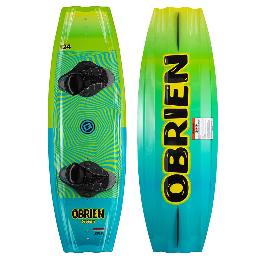 Photo of O'Brien Junior System 119 Wakeboard with Clutch Bindings size 2-5 by O'Brien