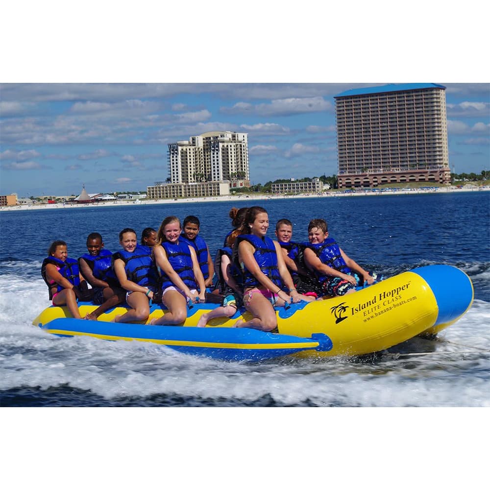 Photo of Island Hopper 12 Passenger Banana Taxi, Commercial Side-to-Side