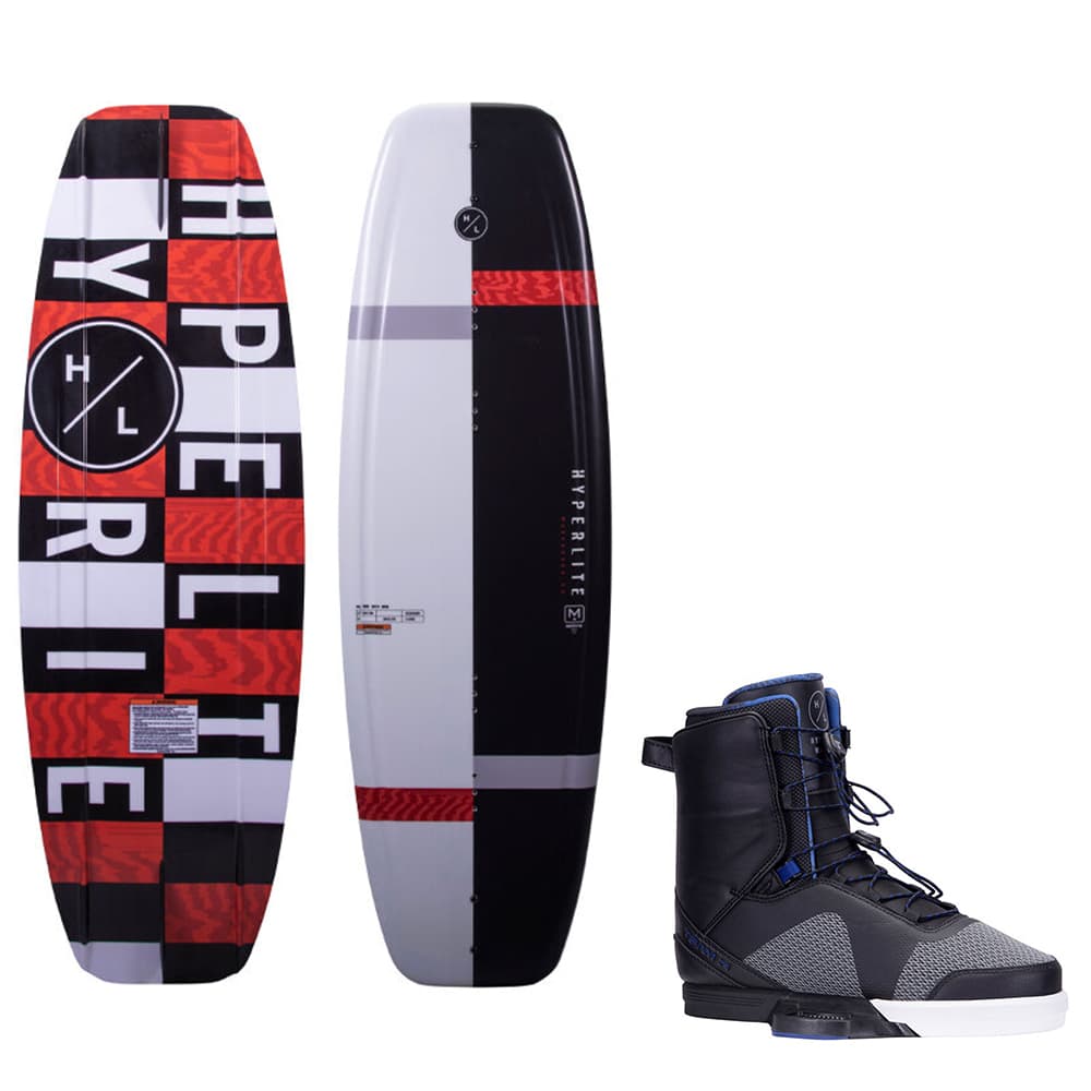 Photo of Hyperlite Motive Wakeboard with Team X Bindings by Hyperlite