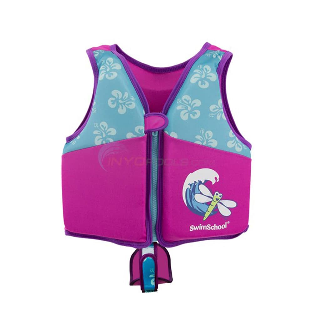 Photo of Aqua Leisure Girl's Swim Trainer Vest - Pink/Aqua S/M by Aqua Leisure