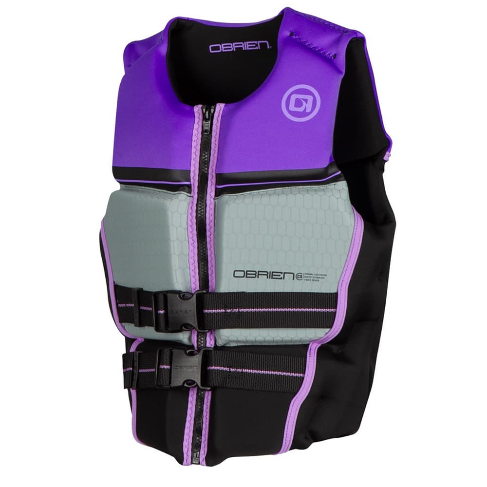 Photo of O'Brien Junior V-Back Life Jacket, Purple/Gray by O'Brien