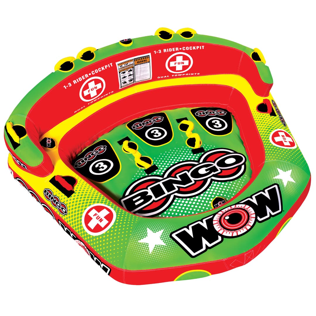 Photo of WOW Bingo 3 Towable Tube by Wow Sports