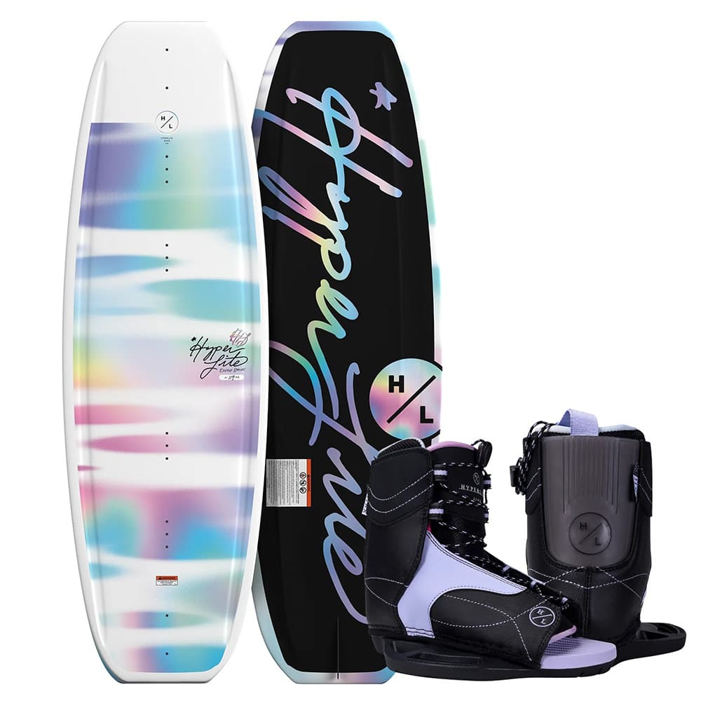 Photo of Hyperlite Divine Jr. Wakeboard with Jinx Kids Bindings by Hyperlite