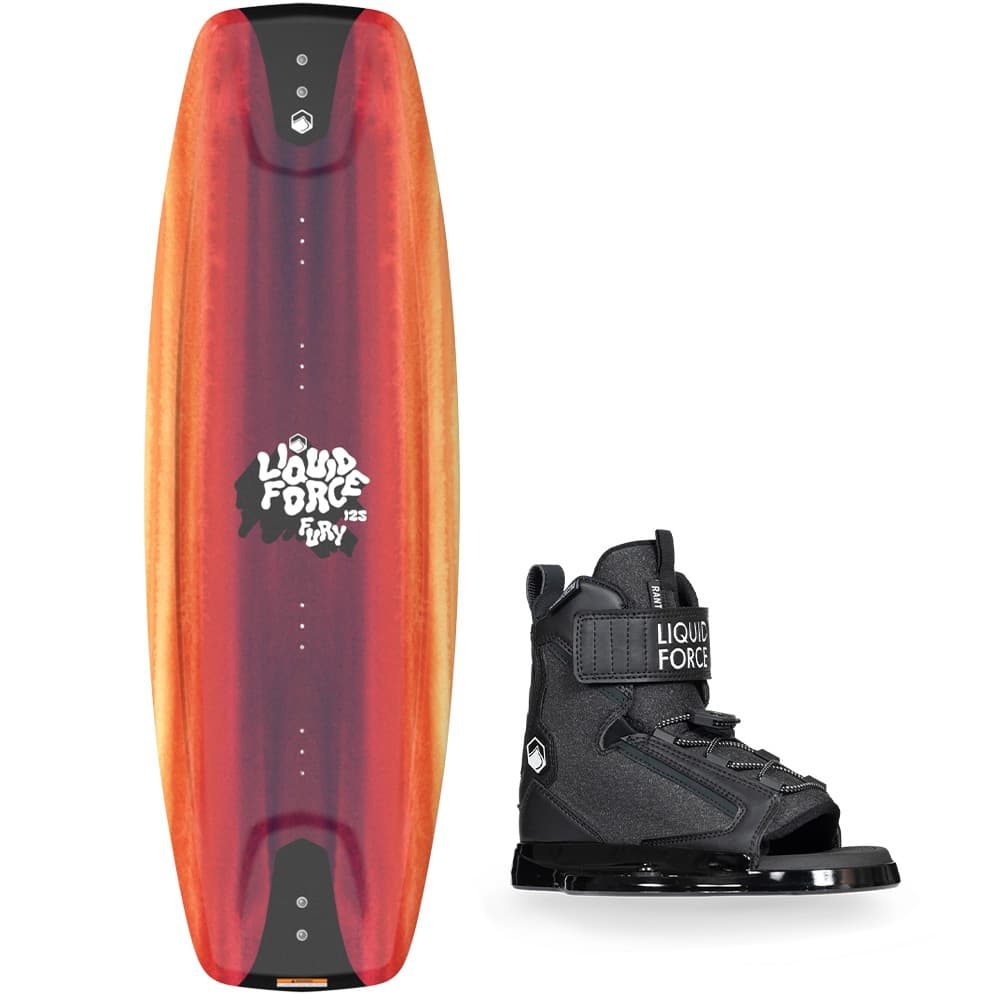 Photo of Liquid Force Fury Wakeboard with Rant Junior Bindings by Liquid Force