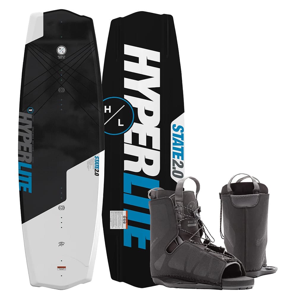Photo of Hyperlite State 2.0 Wakeboard with Frequency Binding by Hyperlite