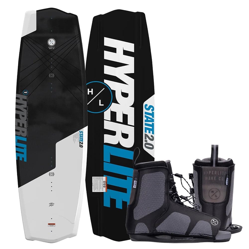Photo of Hyperlite State 2.0 Wakeboard with Remix Bindings by Hyperlite