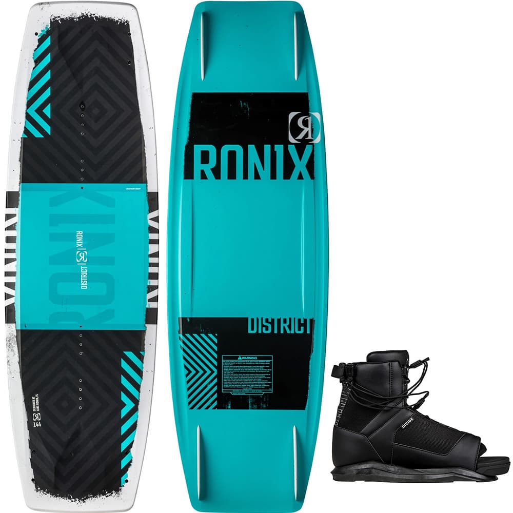 Photo of Ronix District Wakeboard with Divide Boots by Ronix