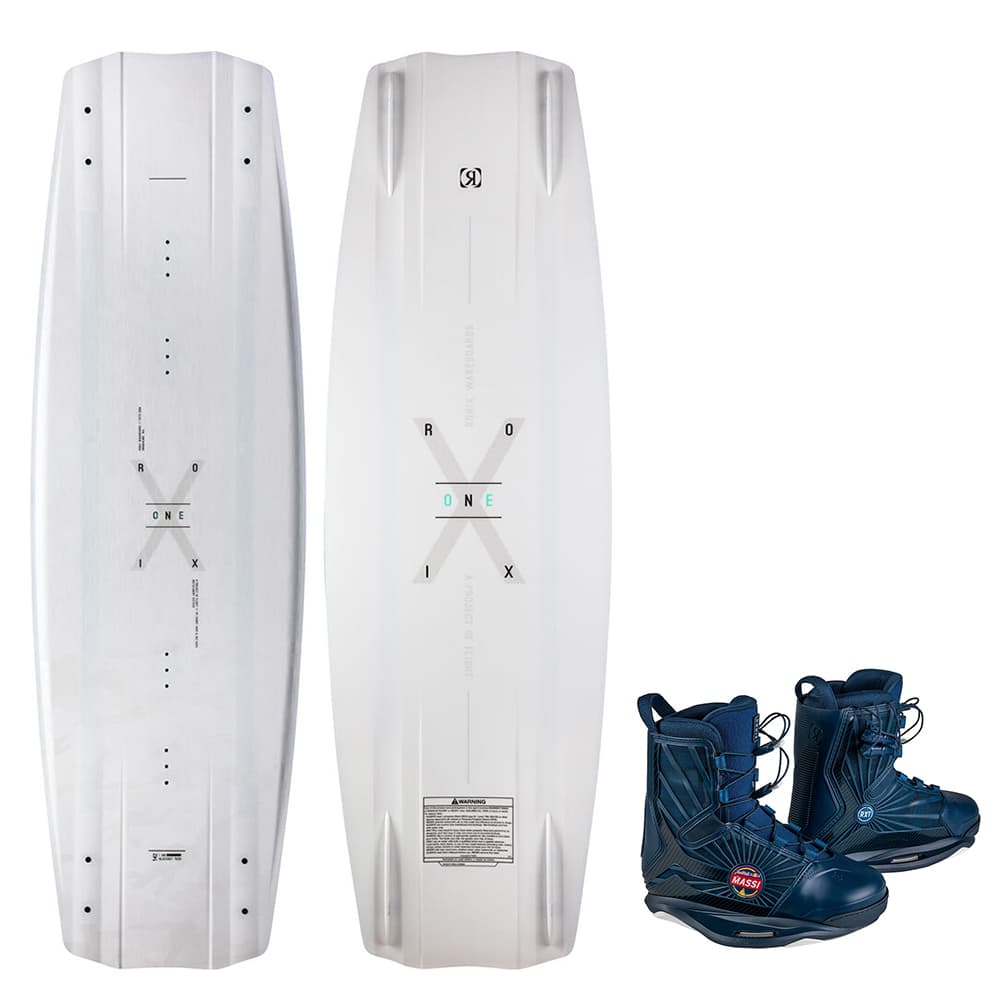 Photo of Ronix One Blackout Wakeboard with RXT Red Bull Bindings by Ronix