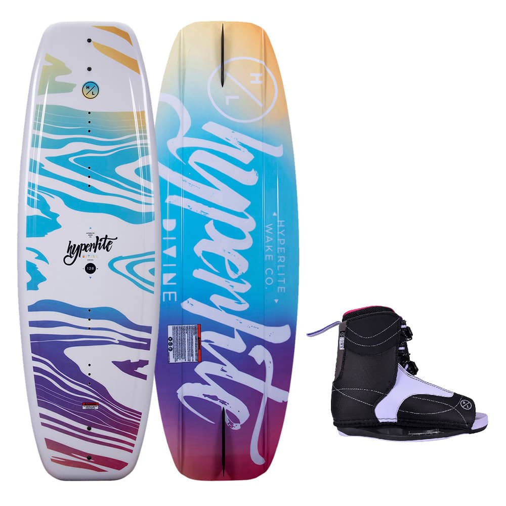 Photo of Hyperlite 119 Divine Jr w/ Jinx 4-8 Wakeboard Package by Hyperlite