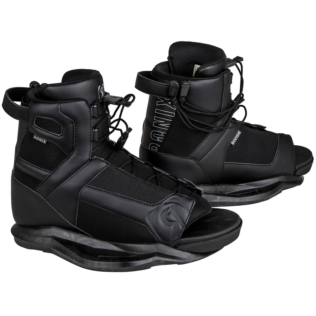 Photo of Ronix RXT Blackout Wakeboard with Divide Boots by Ronix
