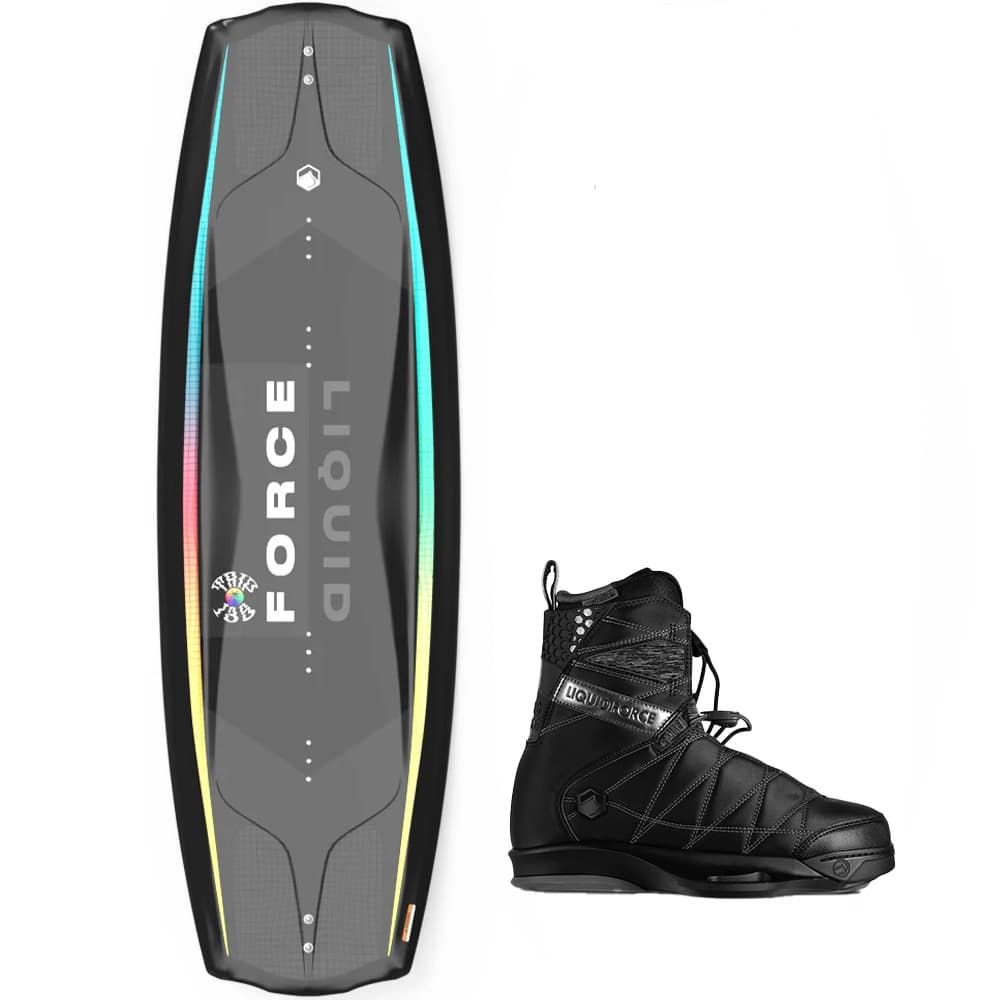 Photo of Liquid Force Trip Wakeboard with Classic 6X Open-Toe Bindings by Liquid Force