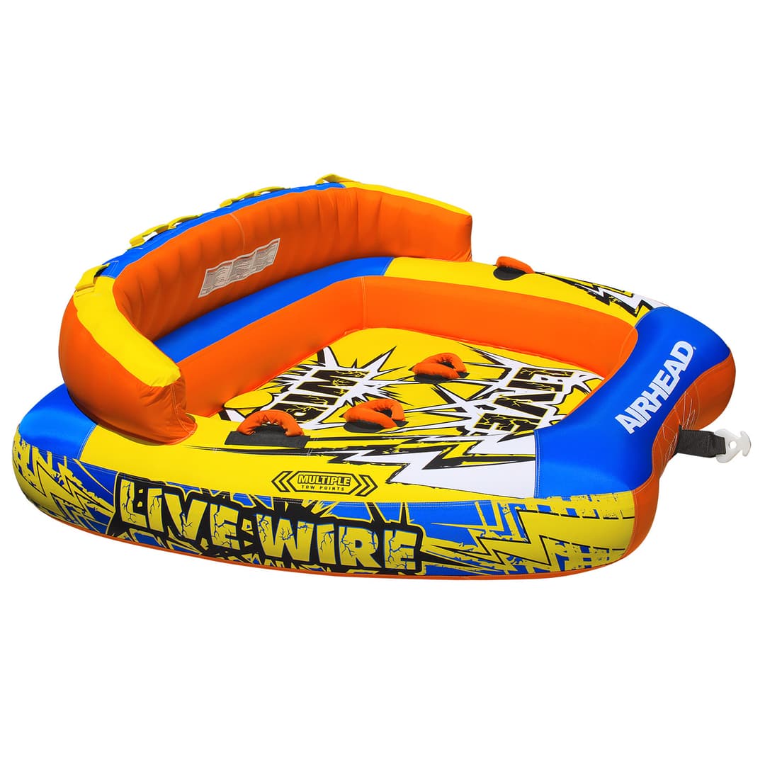 Photo of Airhead Live Wire 3-Person Towable Tube by Airhead