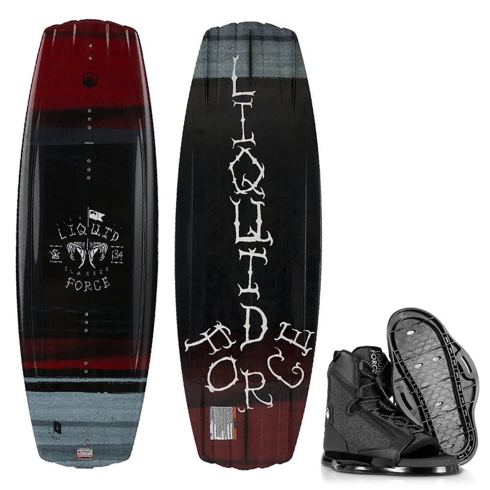 Photo of Liquid Force Classic Wakeboard with Index Bindings by Liquid Force