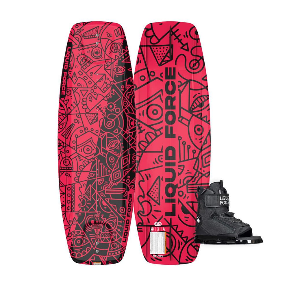 Photo of Liquid Force Youth Origin FS Wakeboard w/ Rant 6R Binding by Liquid Force