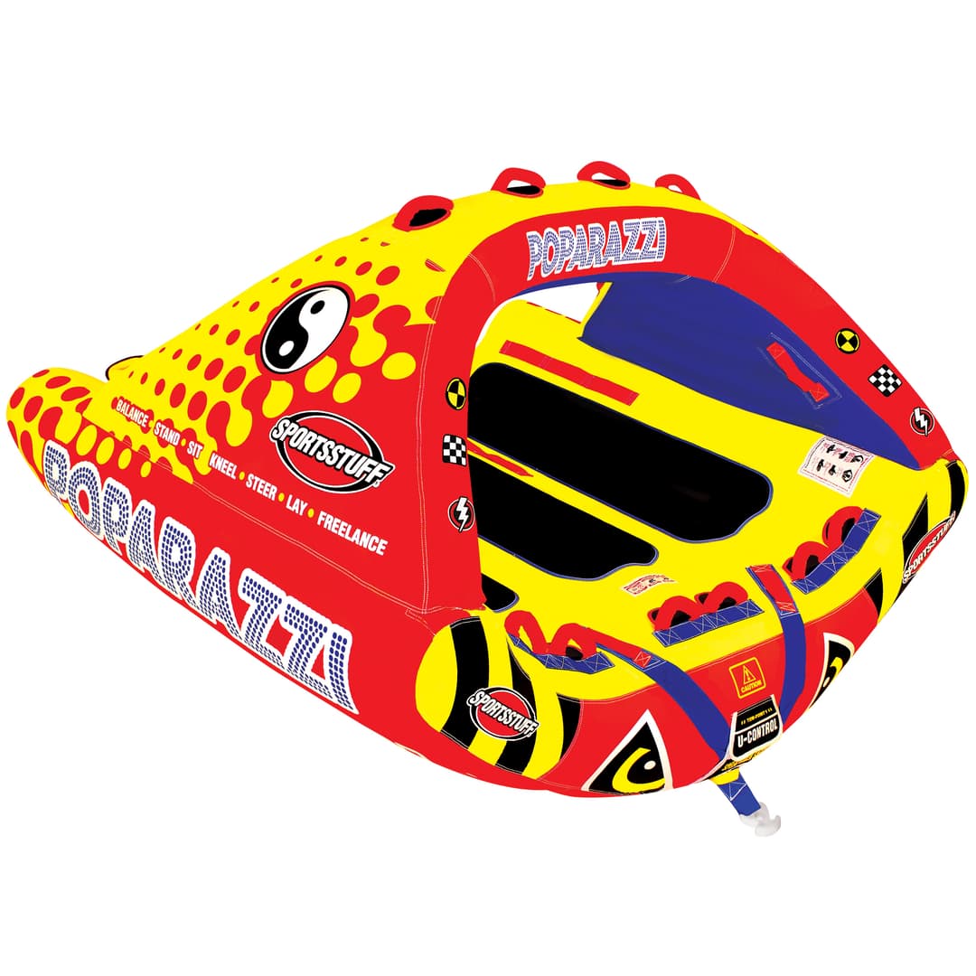 Photo of Sportsstuff Poparazzi 3-Person Towable Tube by Sportsstuff