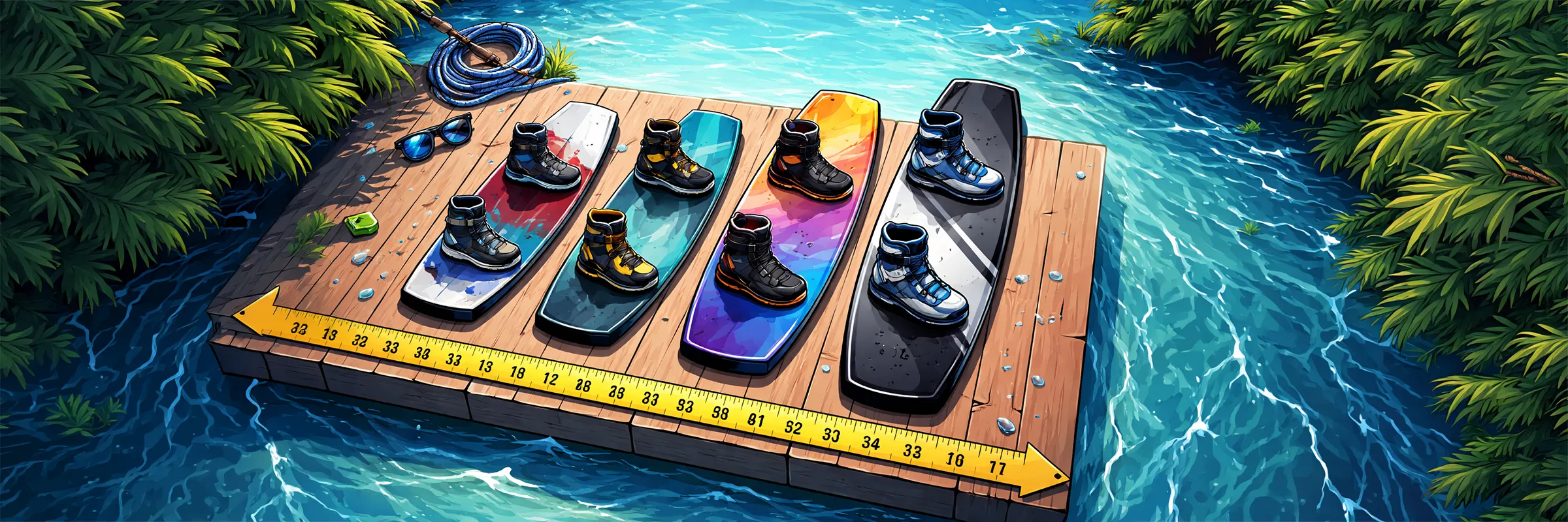Wakeboard Size Chart: How to Choose the Right Board